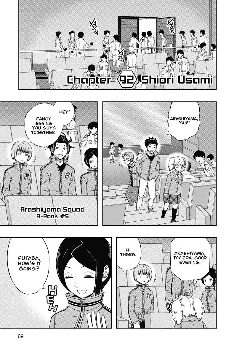 Read World Trigger Chapter 92 - Shiori Usami Online