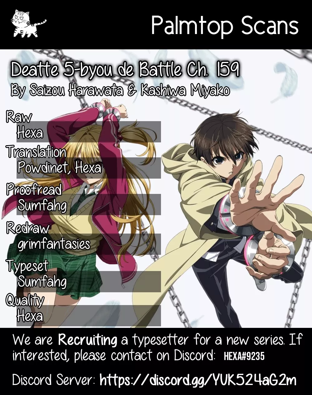 Read Deatte 5 Byou de Battle Chapter 159 Online