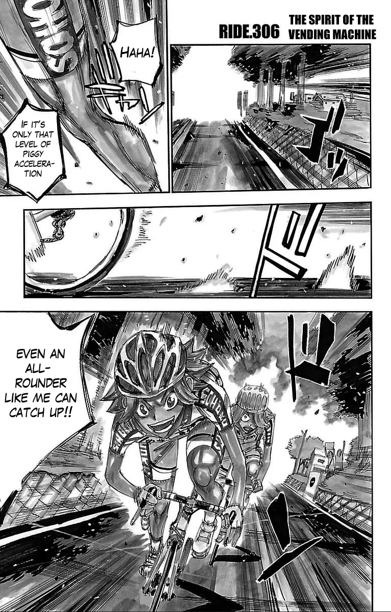 Read Yowamushi Pedal Chapter 306 - The spirit of the vending machine Online