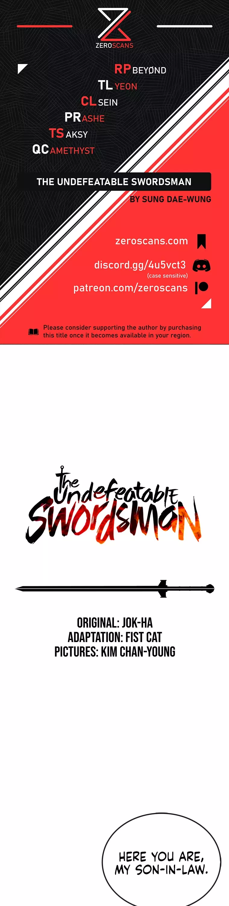 Read The Undefeatable Swordsman Chapter 164 Online