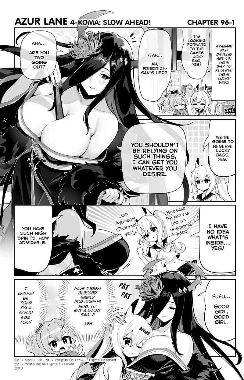 Read Azur Lane 4-koma: Slow Ahead Chapter 96 Online