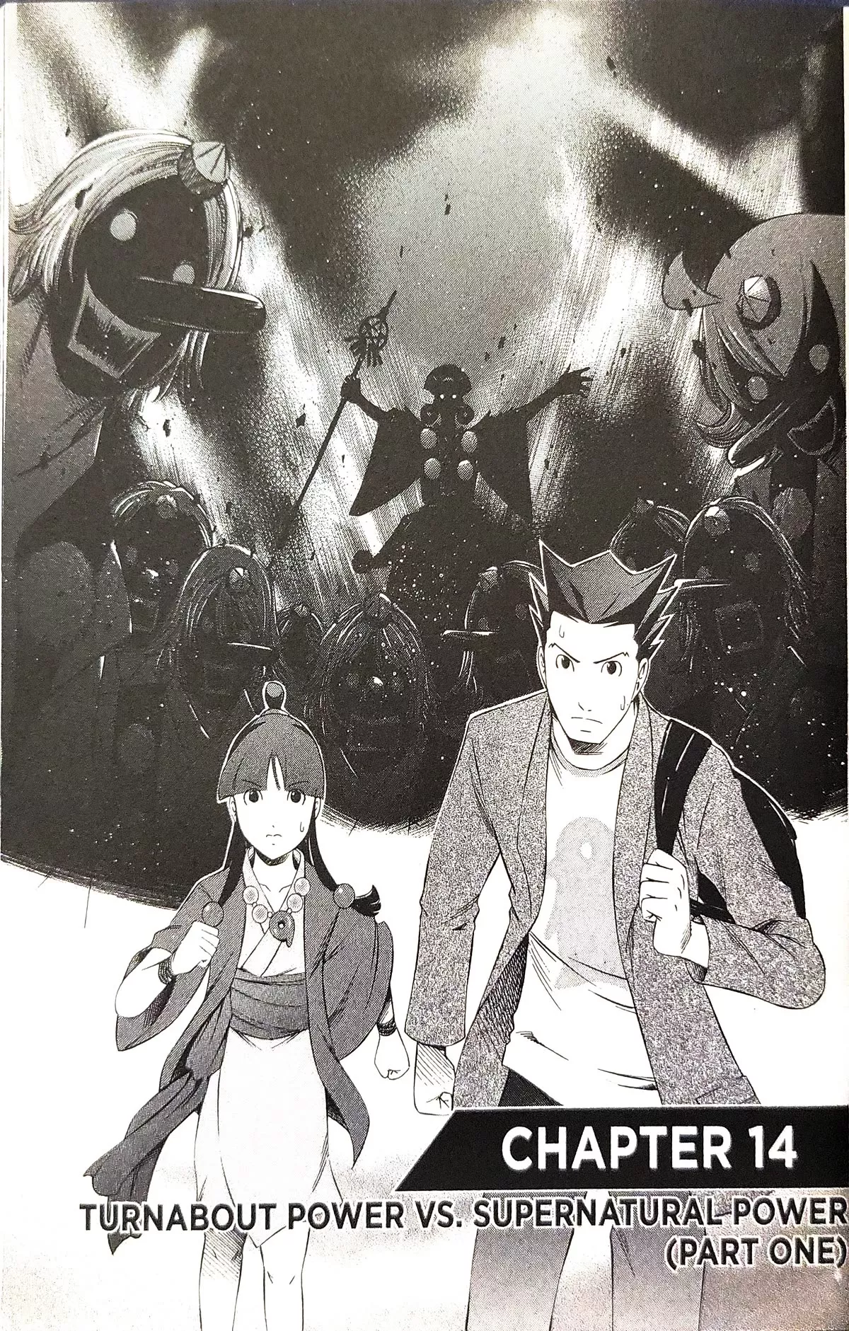 Read Gyakuten Saiban Chapter 14 - Turnabout Power vs. Supernatural Power (1) Online