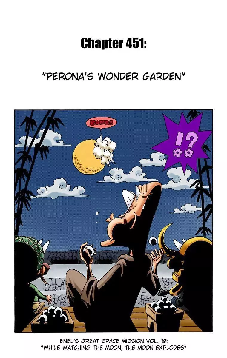 Read One Piece Chapter 451 - Perona's Wonder Garden Online