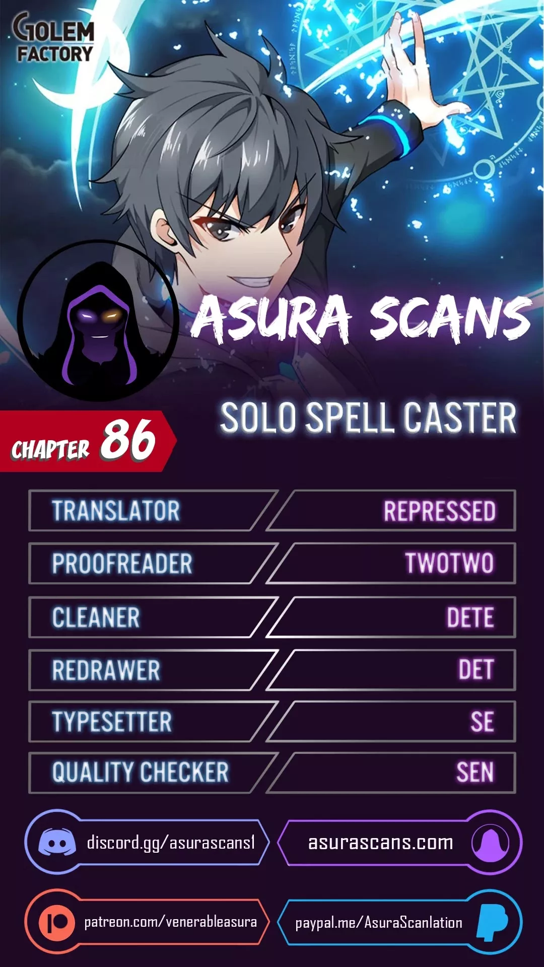 Read Solo Spell Caster Chapter 86 Online