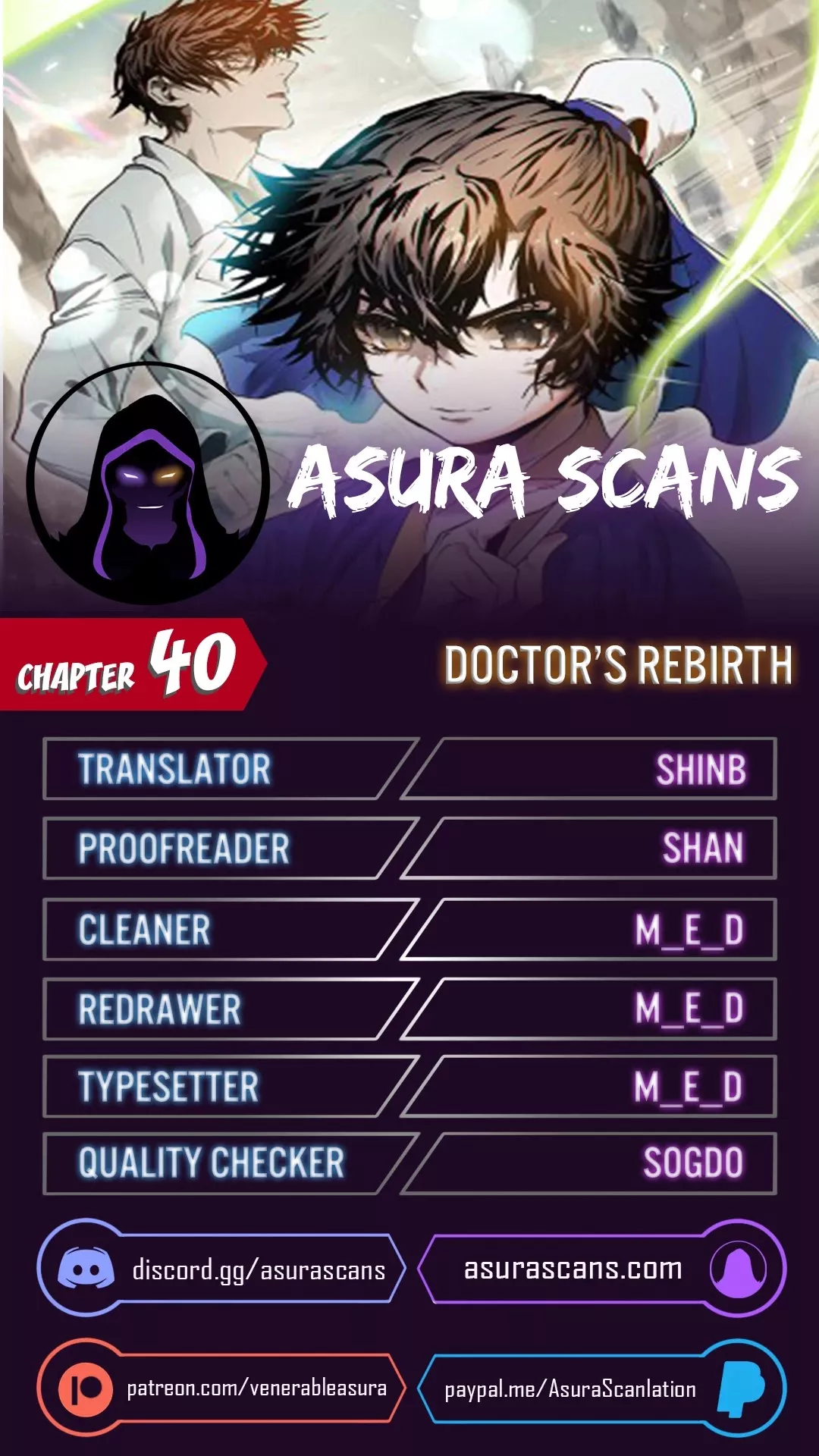 Read Doctor’s Rebirth Chapter 40 Online