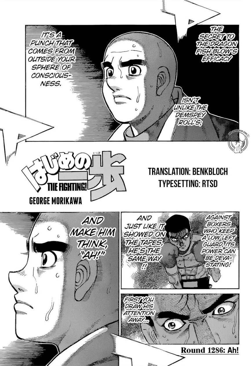 Read Hajime no Ippo Chapter 1286 Online