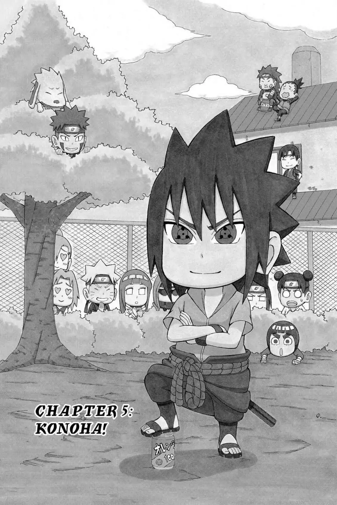 Read Naruto: Chibi Sasuke’s Sharingan Legend Chapter 5 - Konoha! Online