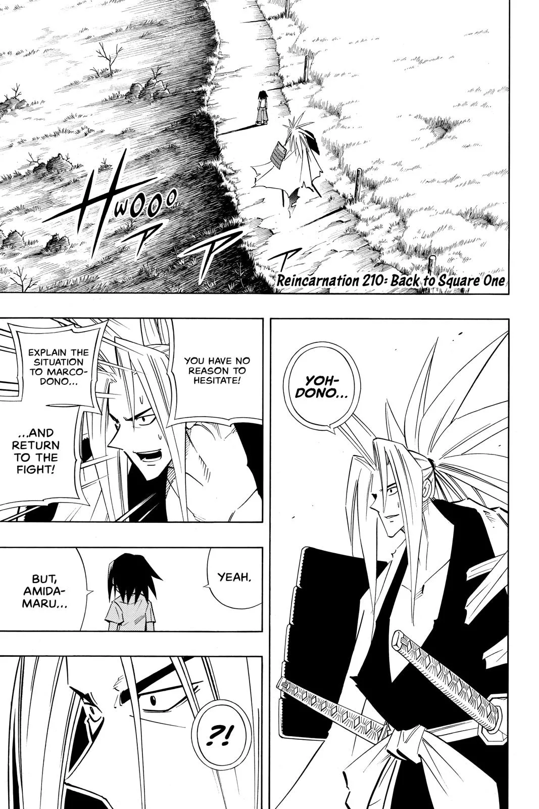 Read Shaman King Chapter 210 Online