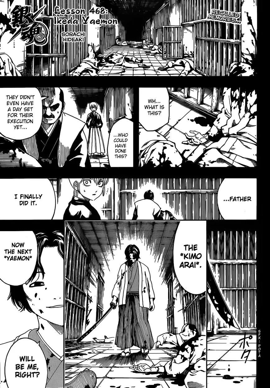 Read Gintama Chapter 468 - Ikeda Yaemo Online