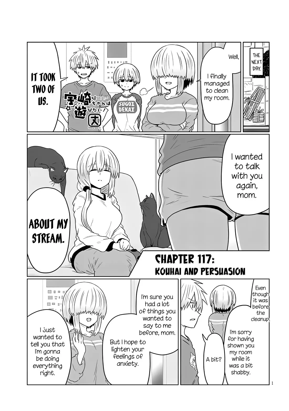 Read Uzaki-chan wa Asobitai! Chapter 117 - Kouhai and Persuasion Online