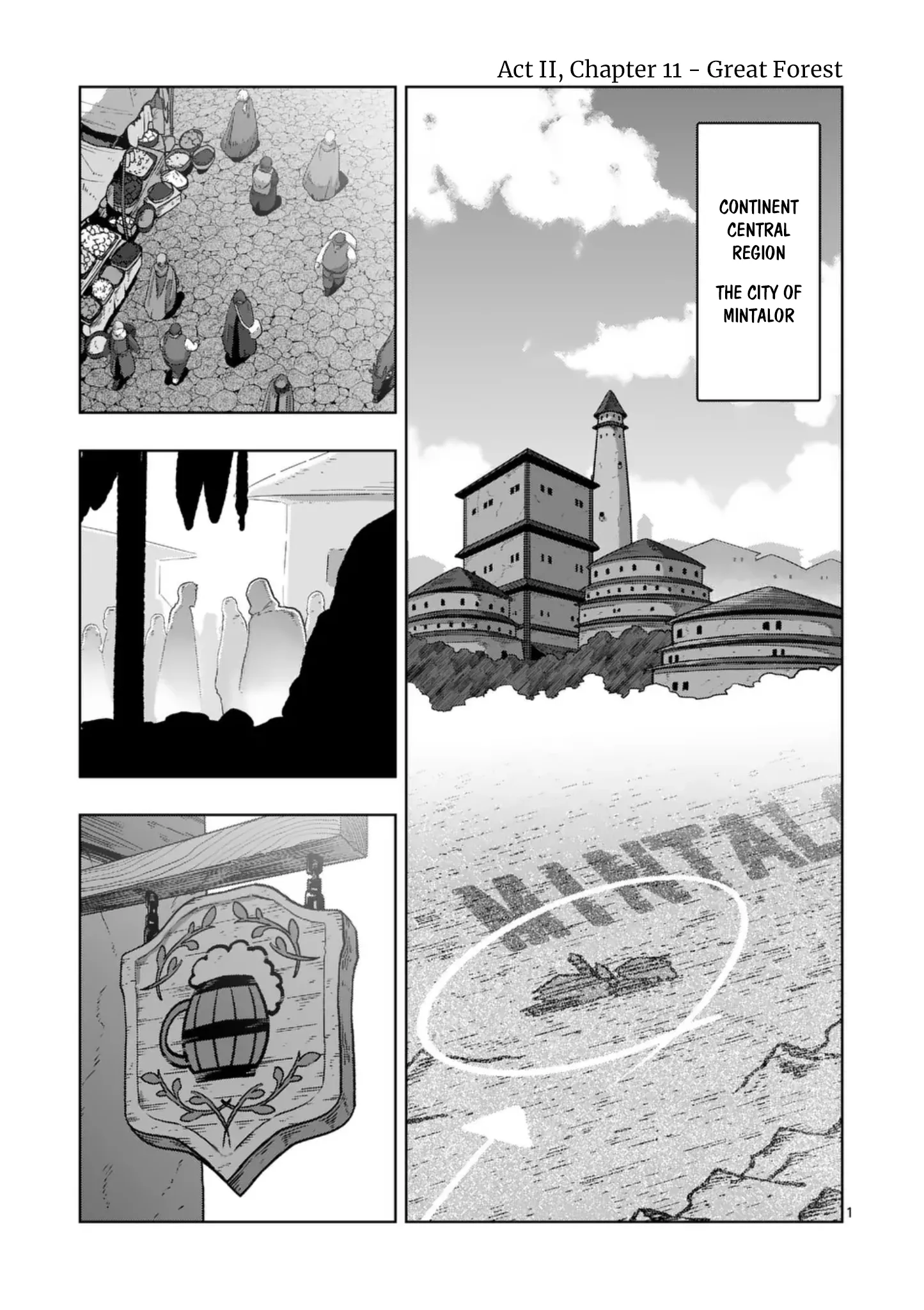 Read Iken Senki Völundio Chapter 65.1 - Great Forest (beginning) Online
