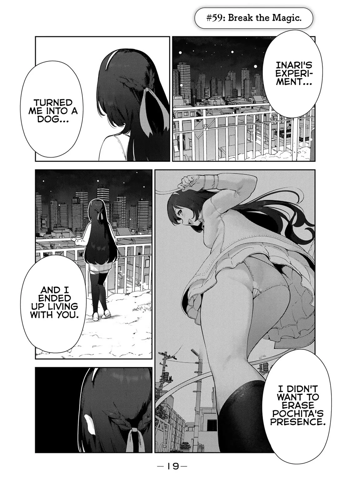 Read Inu ni Nattara Suki na Hito ni Hirowareta. Chapter 59 - Break the Magic. Online