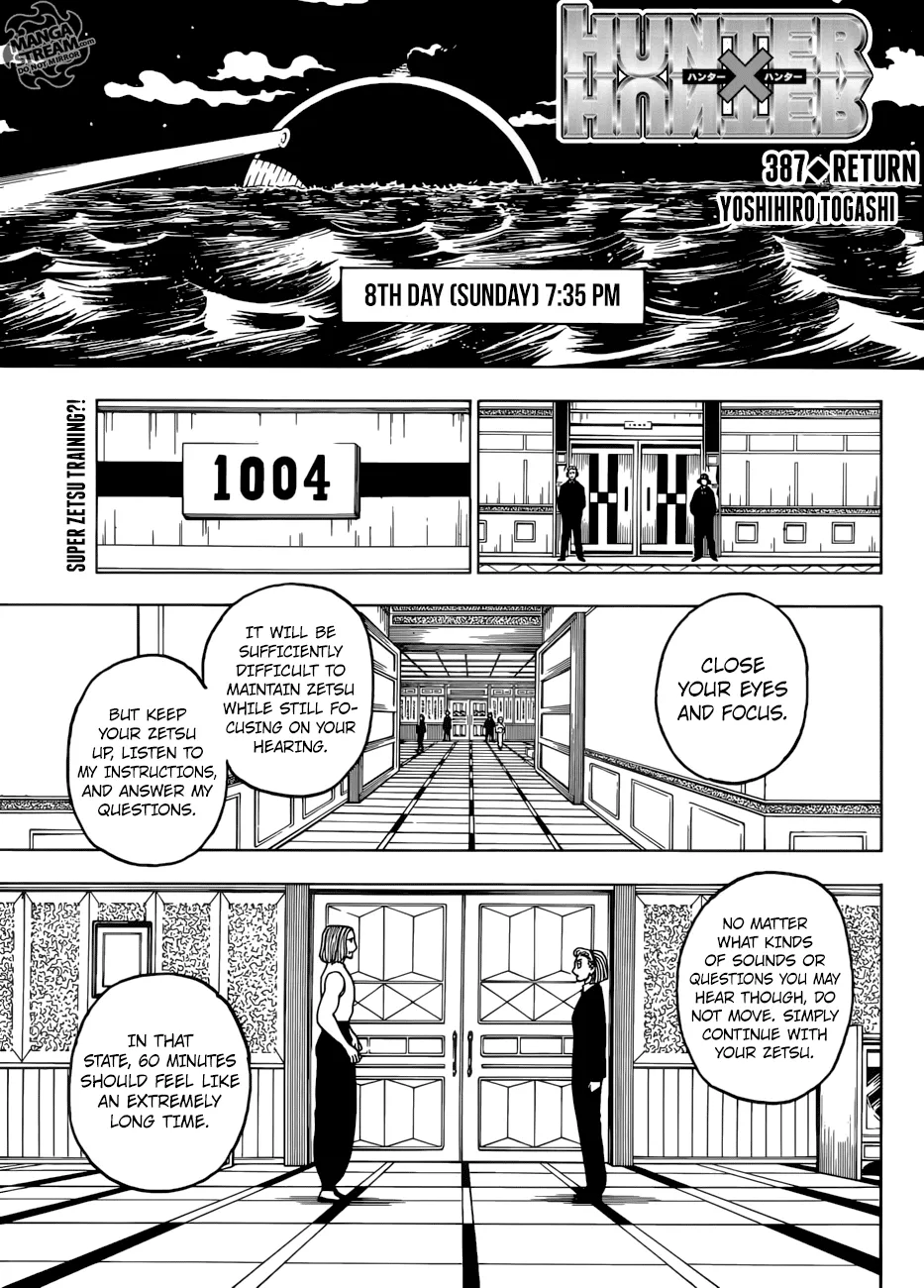 Read Hunter X Hunter Chapter 387 Online