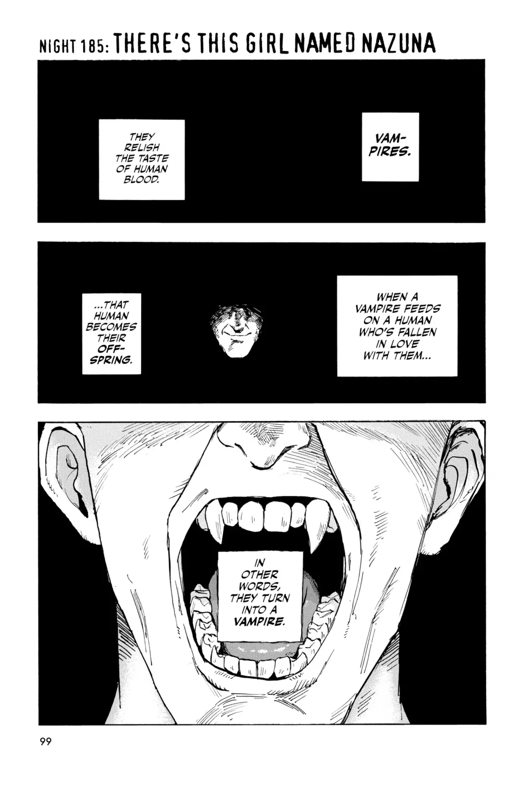 Read Yofukashi no Uta Chapter 185 Online