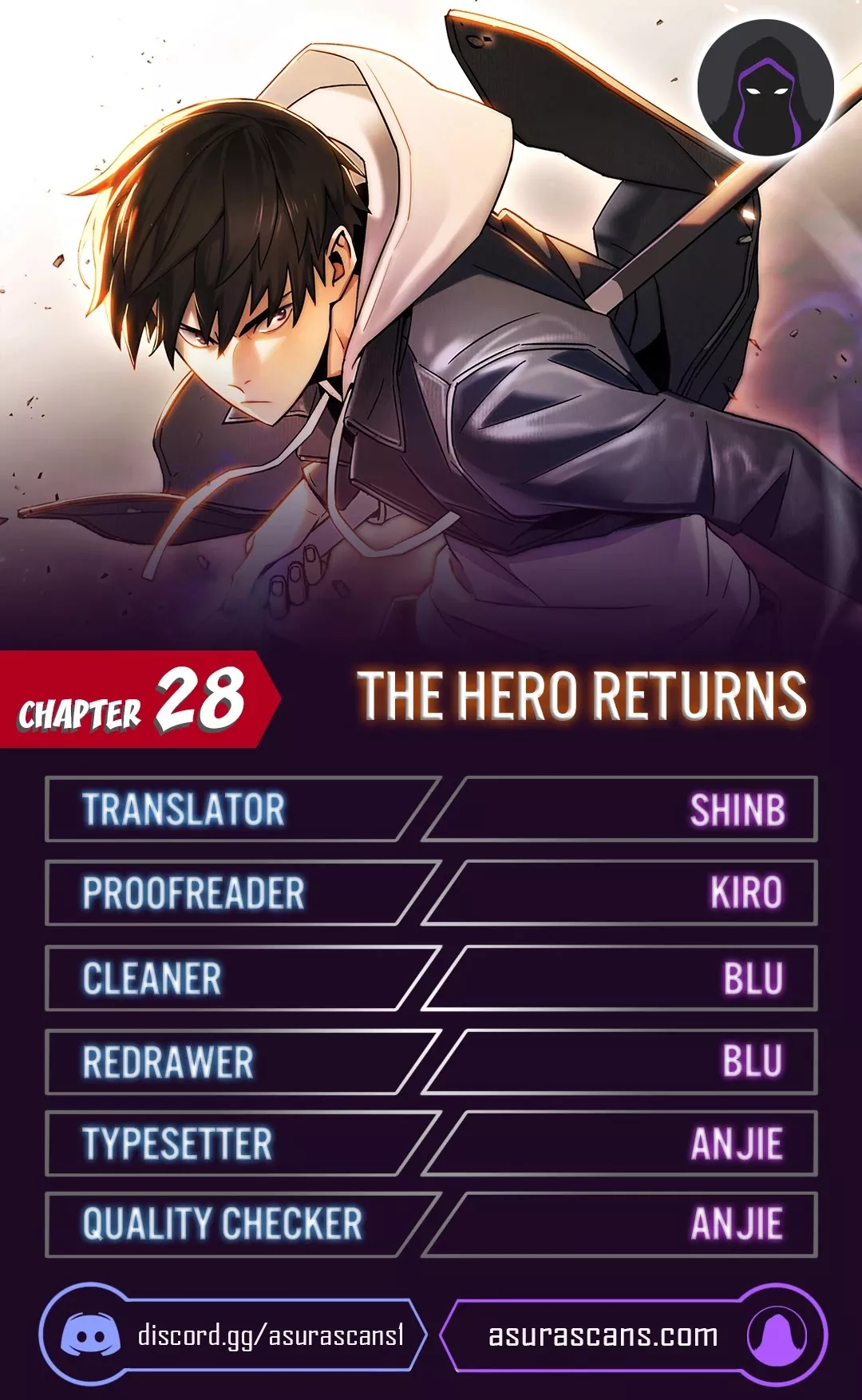 Read The Hero Returns Chapter 28 Online