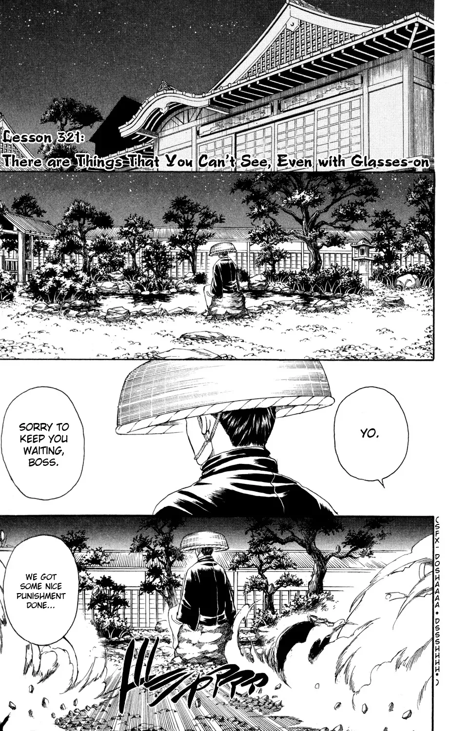 Read Gintama Chapter 321 - There Are Things That You Can Not See Even Your Glasses On Online