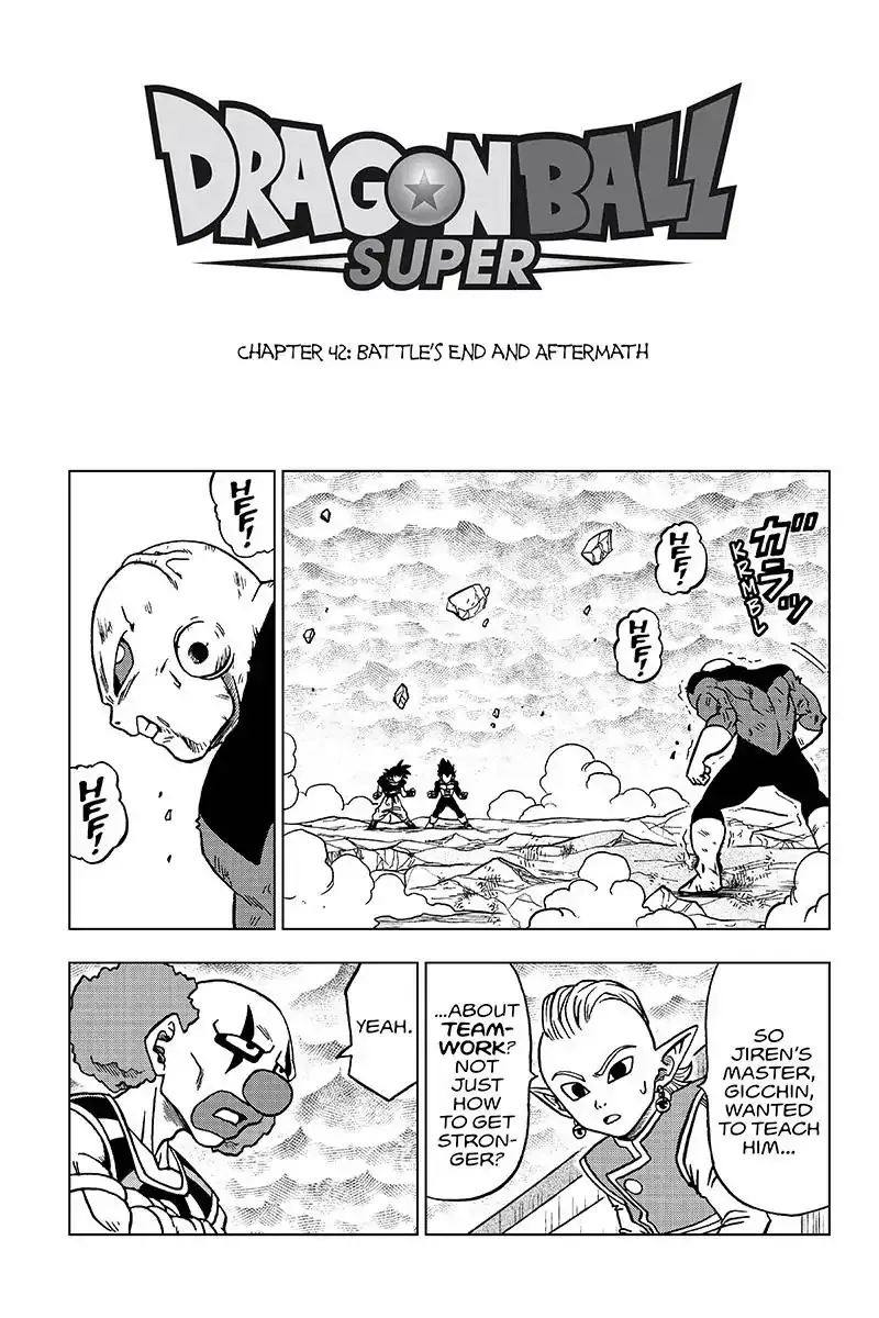 Read Dragon Ball Super Chapter 42 - Battle's End And Aftermath Online