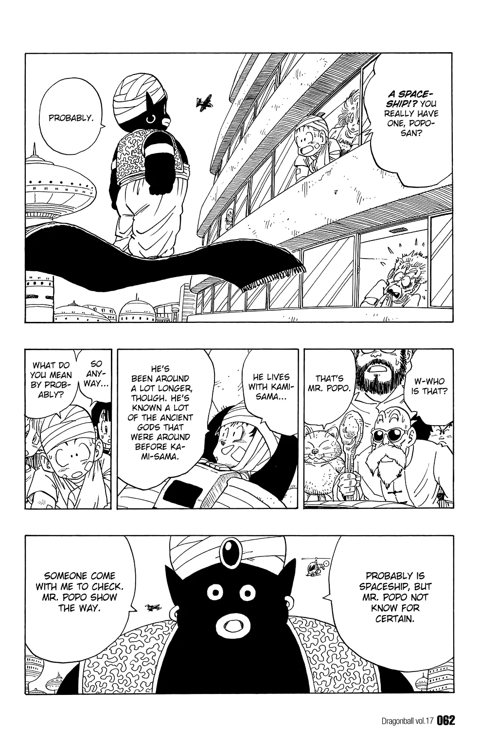 Read Dragon Ball Chapter 244 - The Mysterious Spaceship Online