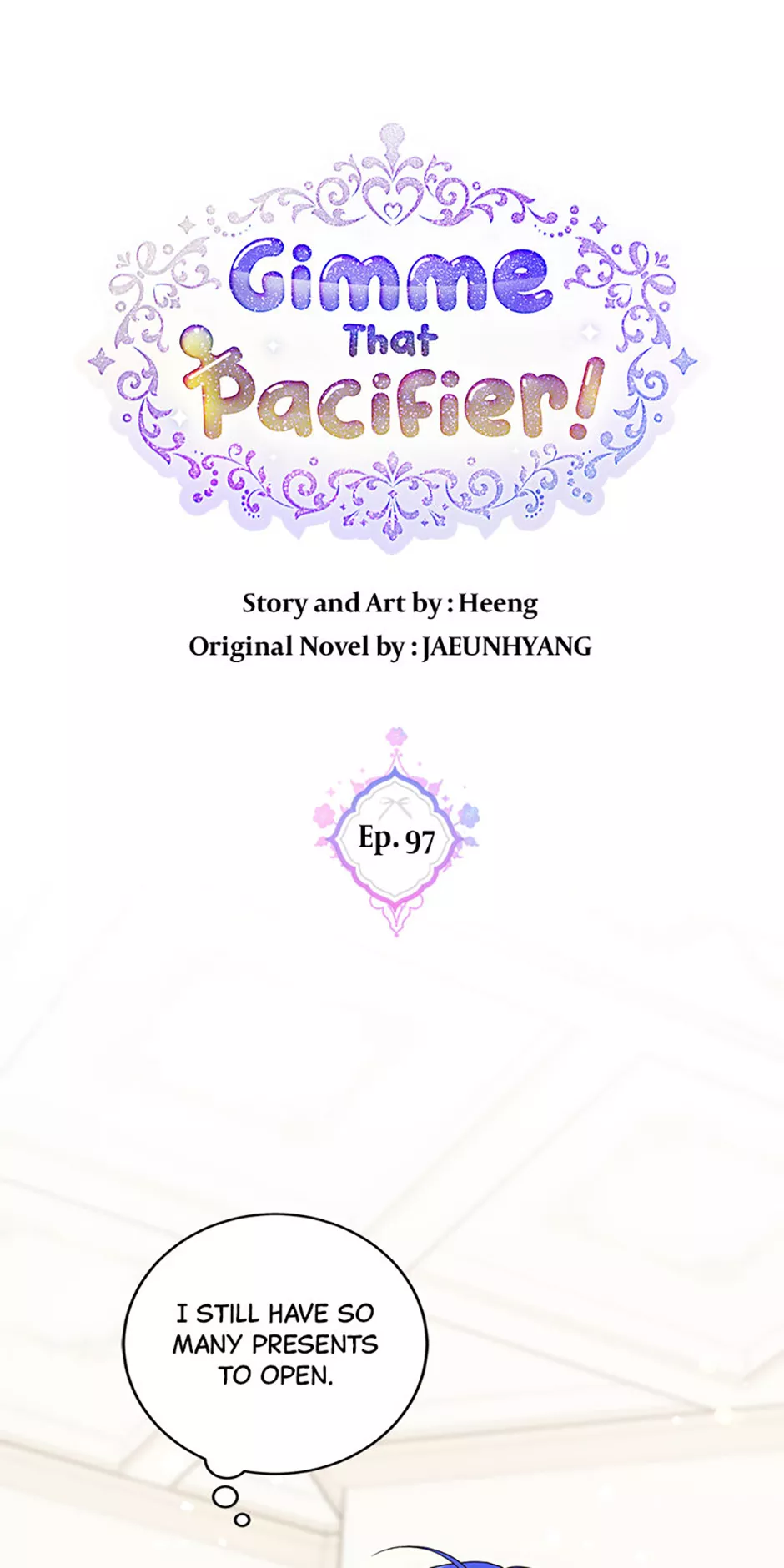 Read Gimme That Pacifier! Chapter 97 Online