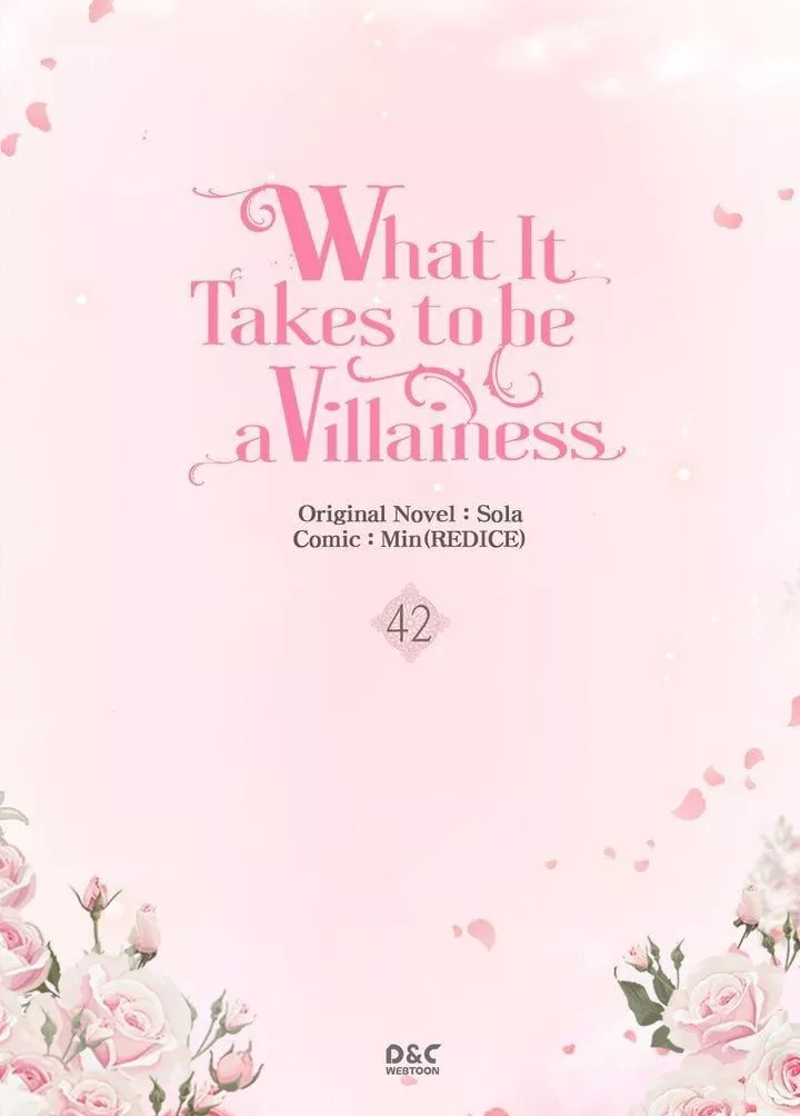 Read What It Takes to Be a Villainess Chapter 42 Online