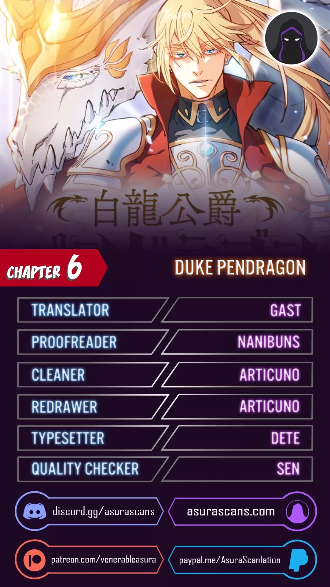 Read Duke Pendragon Chapter 6 Online