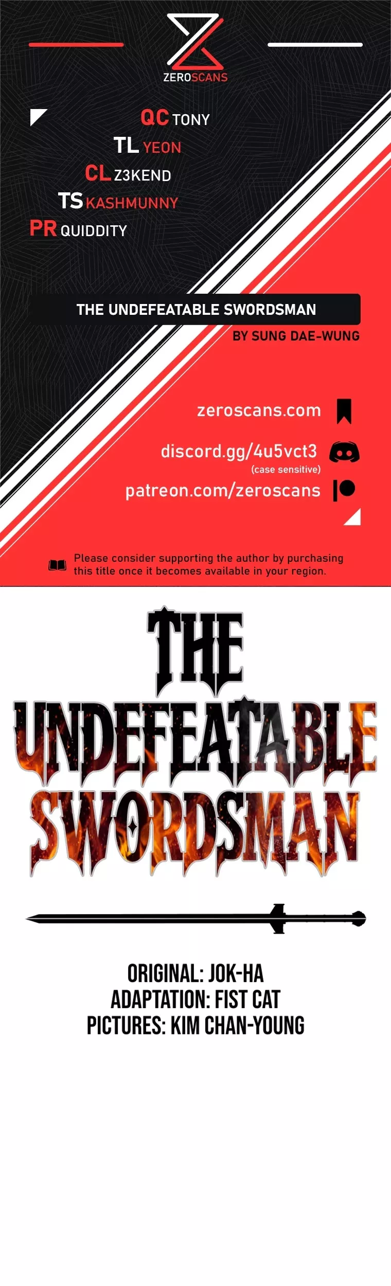 Read The Undefeatable Swordsman Chapter 108 Online