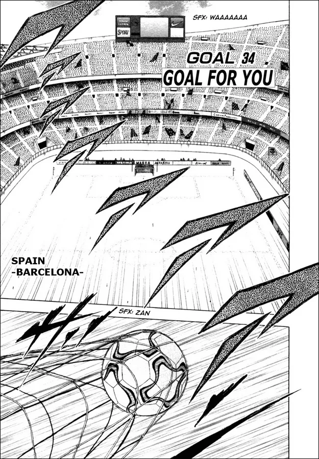 Read Captain Tsubasa Golden-23 Chapter 34 - Goal for You Online