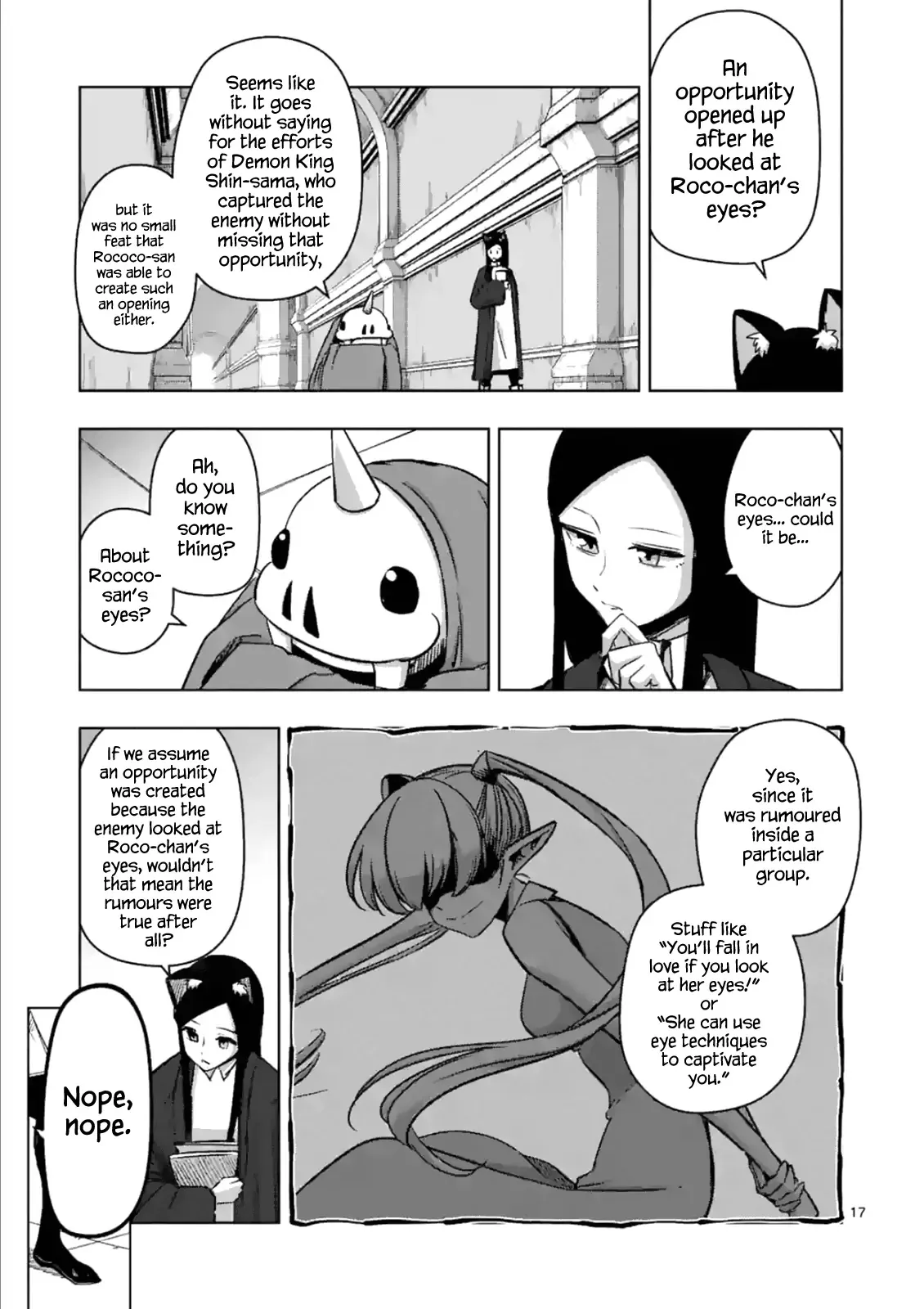 Read Helck Chapter 74.2 - Rococo's Eyes (2) Online