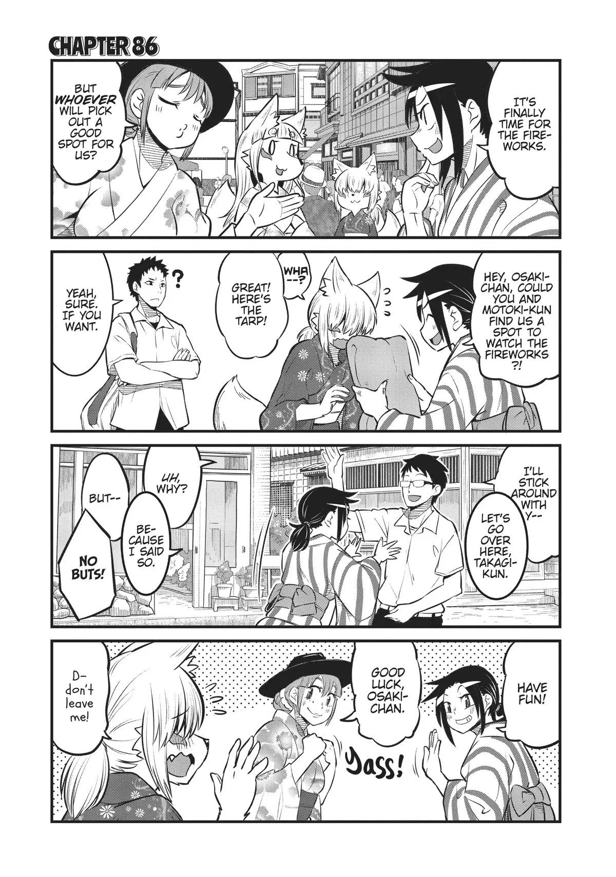 Read Oinari JK Tamamo-chan! Chapter 86 Online
