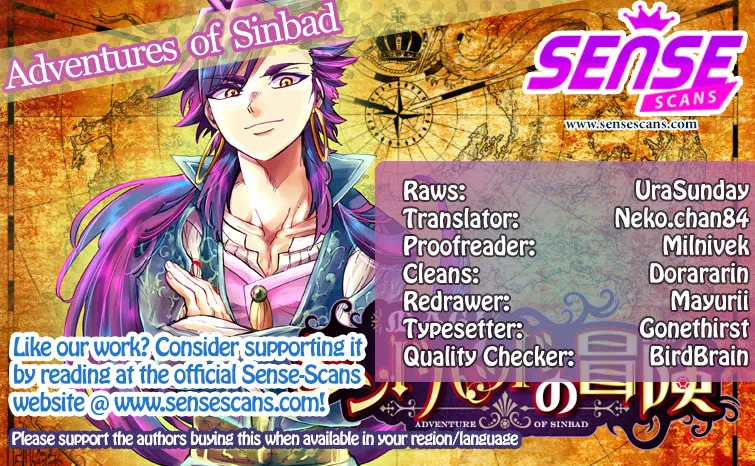 Read Magi – Sinbad no Bouken Chapter 140 - Al-Thamen Online