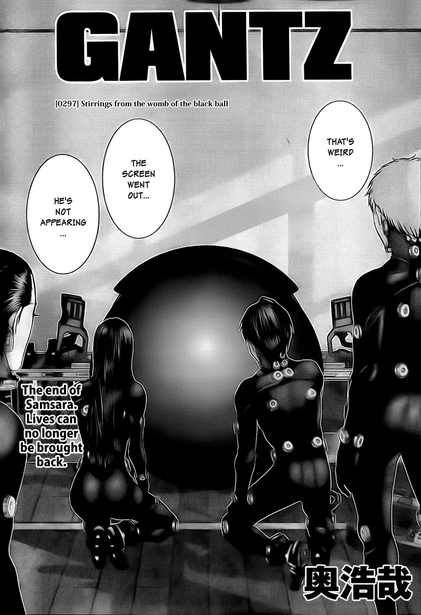 Read Gantz Chapter 297 - Stirrings Within the Black Sphere Online