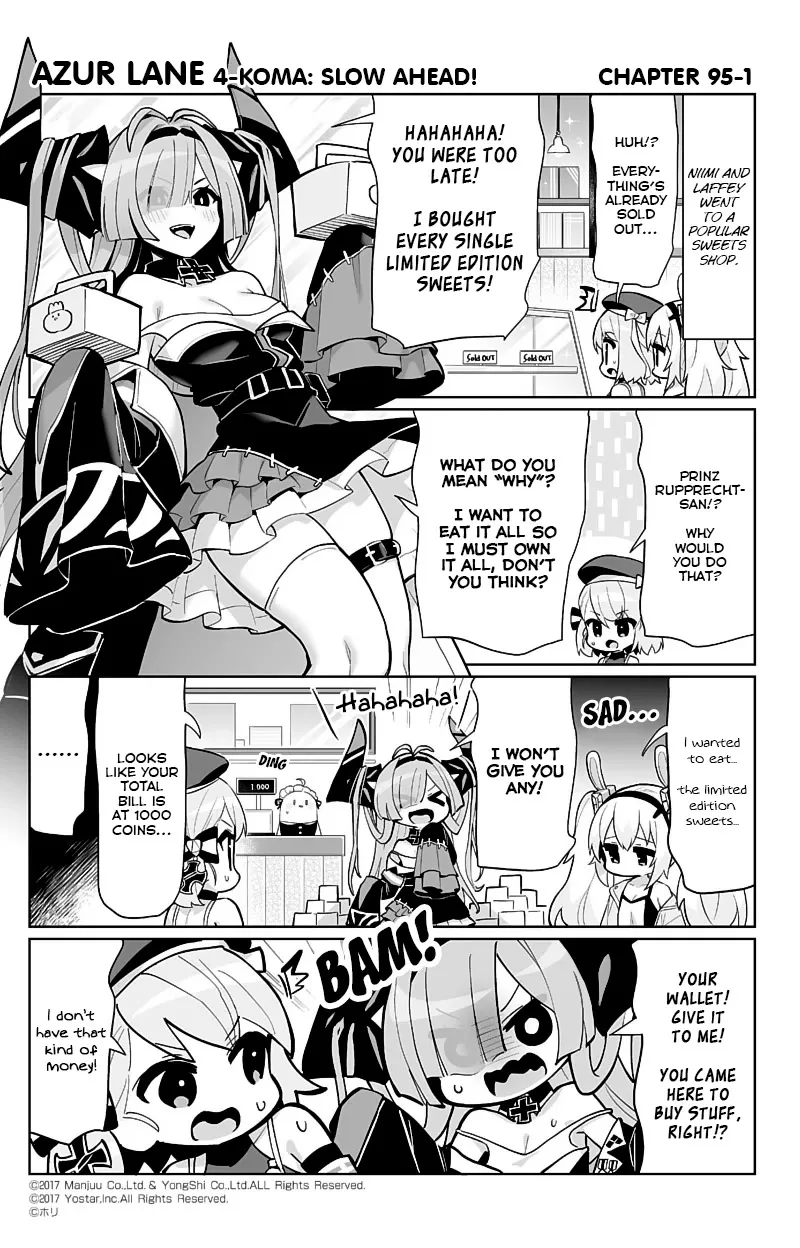 Read Azur Lane 4-koma: Slow Ahead Chapter 95 Online