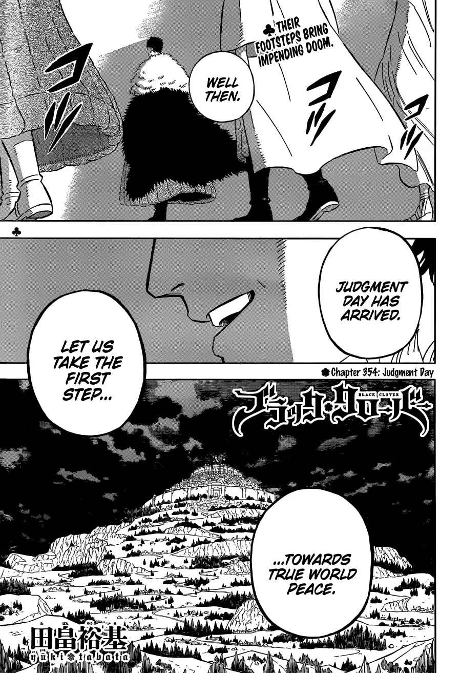 Read Black Clover Chapter 354 - Judgment Day Online