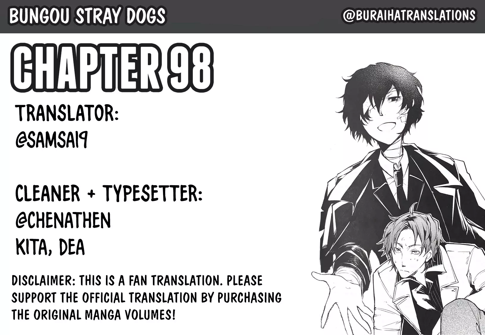 Read Bungou Stray Dogs Chapter 99 - Pier in the Sky, Part 8 Online