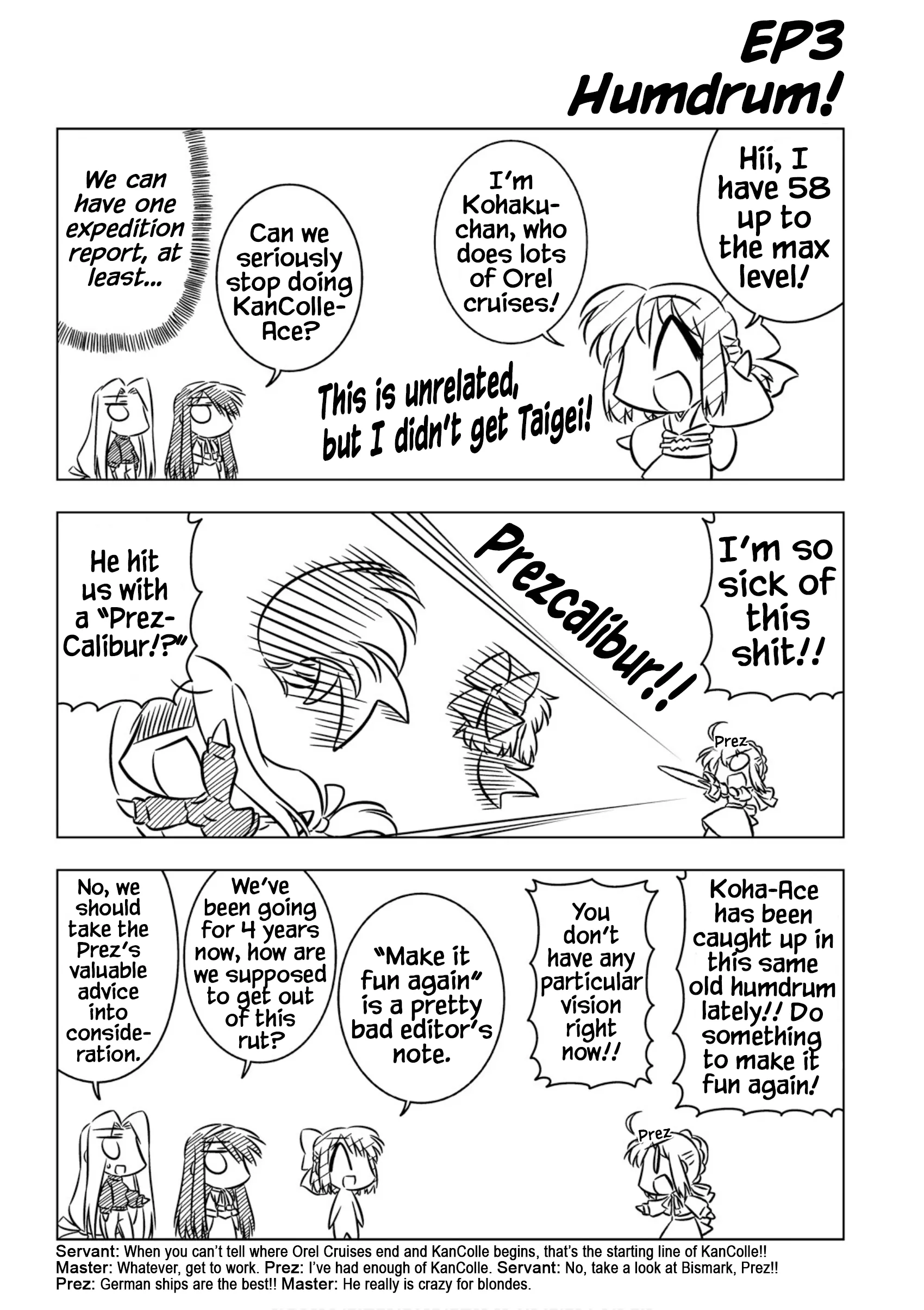 Read Koha-Ace XP Chapter 3 - EP3: Humdrum! Online