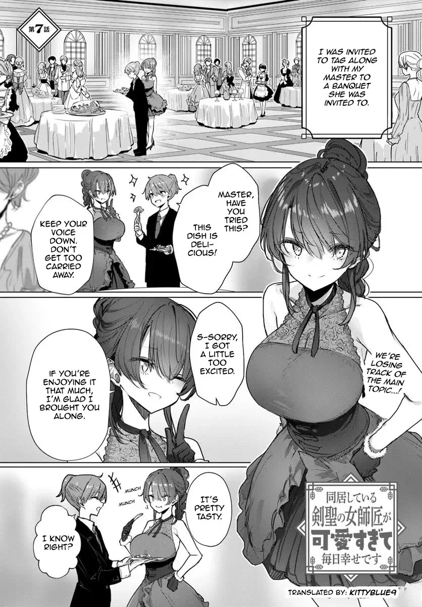 Read Doukyo Shiteiru Kensei no Onna Shishou ga Kawaisugite Mainichi Shiawase desu Chapter 7 Online
