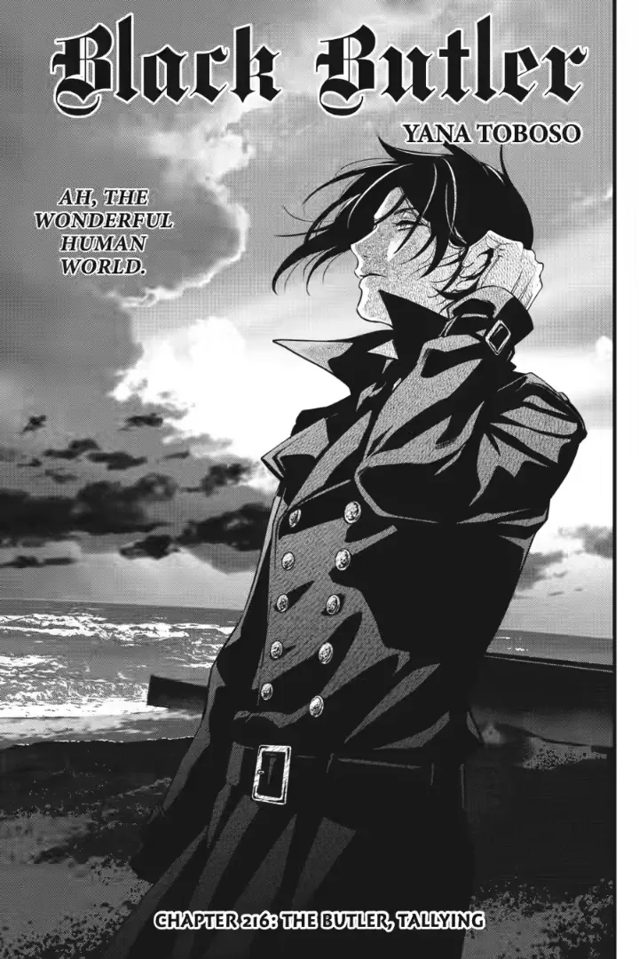 Read Kuroshitsuji Chapter 216 - The Butler, Tallying Online