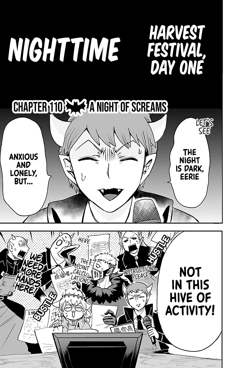 Read Mairimashita! Iruma-kun Chapter 110 - A Night of Screams Online