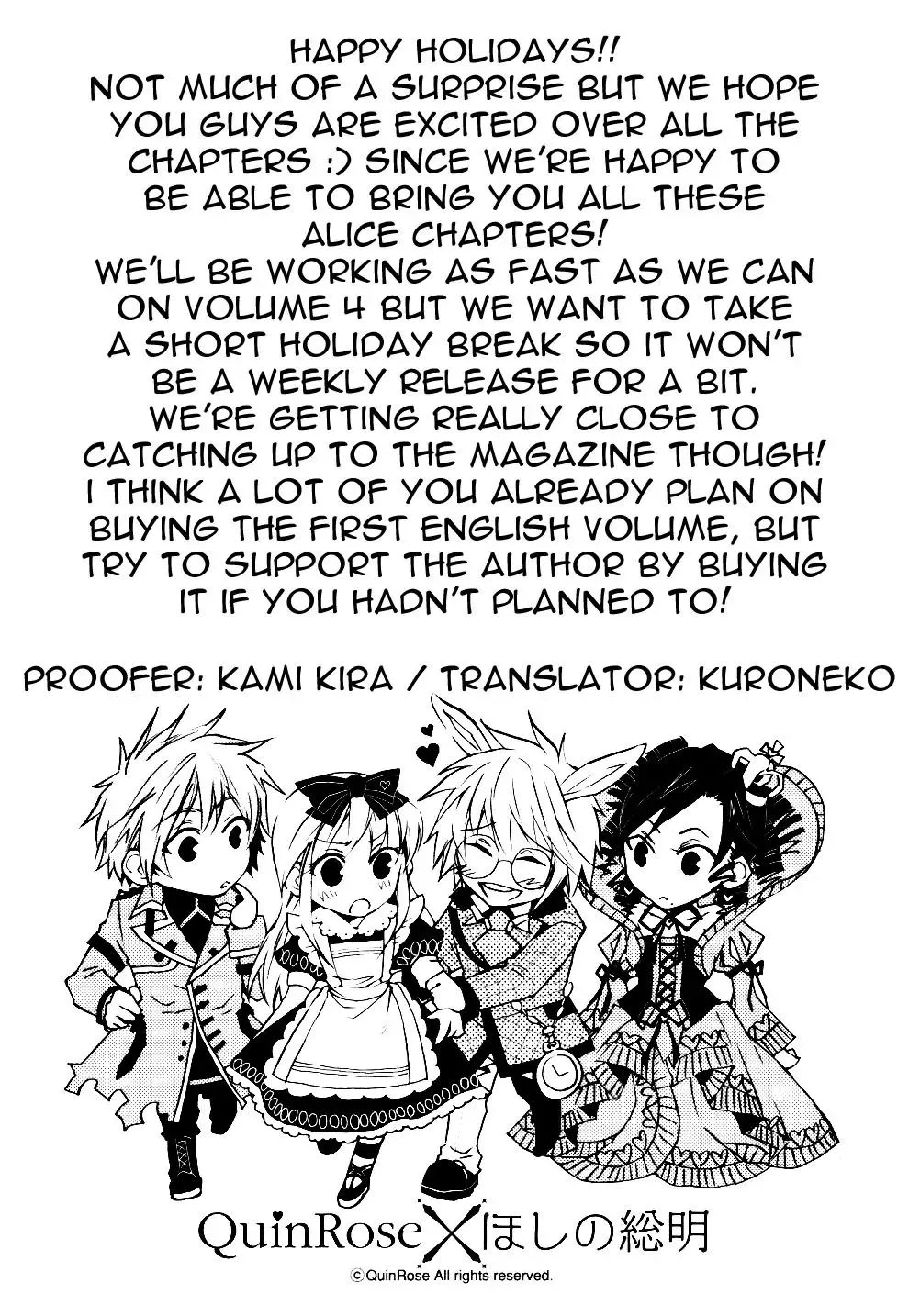 Read Heart no Kuni no Alice: Wonderful Wonder World Chapter 17 - Declaration Online