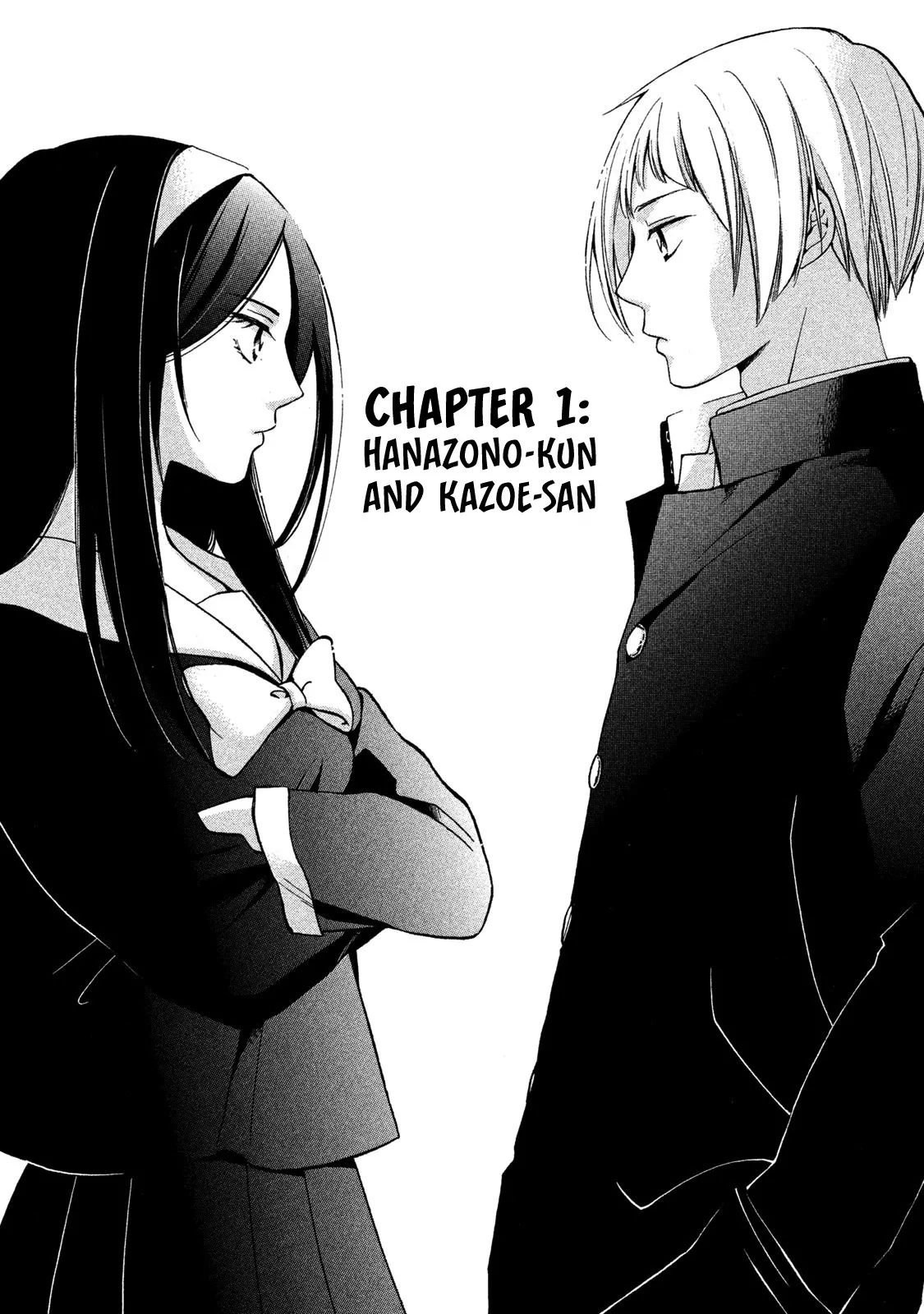 Read Hanazono-kun to Kazoe-san no Fukakai na Houkago Chapter 1 - Hanazono-kun and Kazoe-san Online