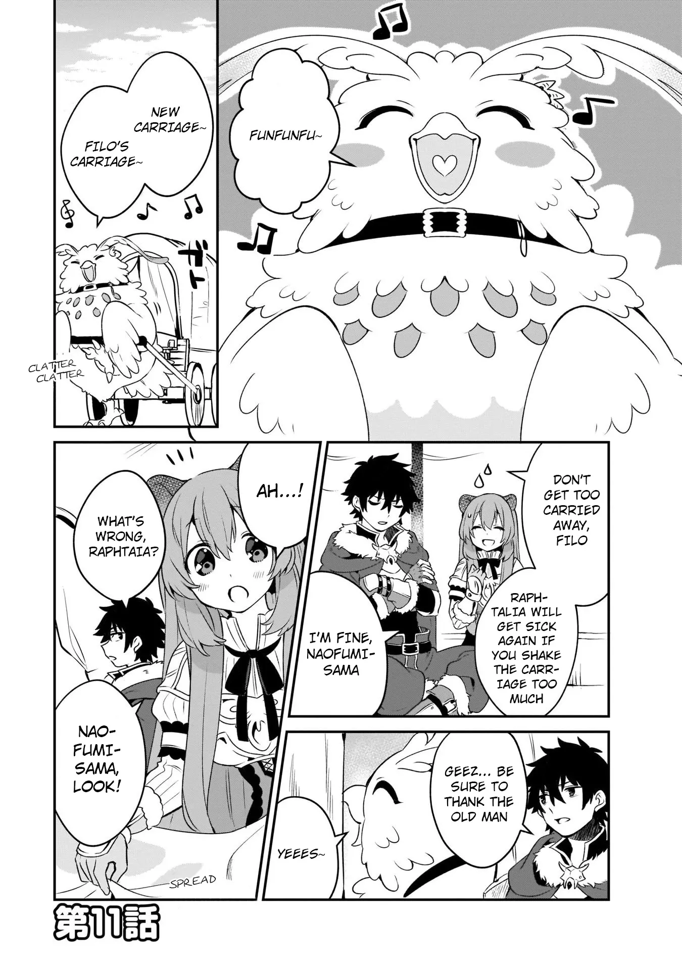 Read A Day in the Life of the Shield Hero Chapter 11 Online