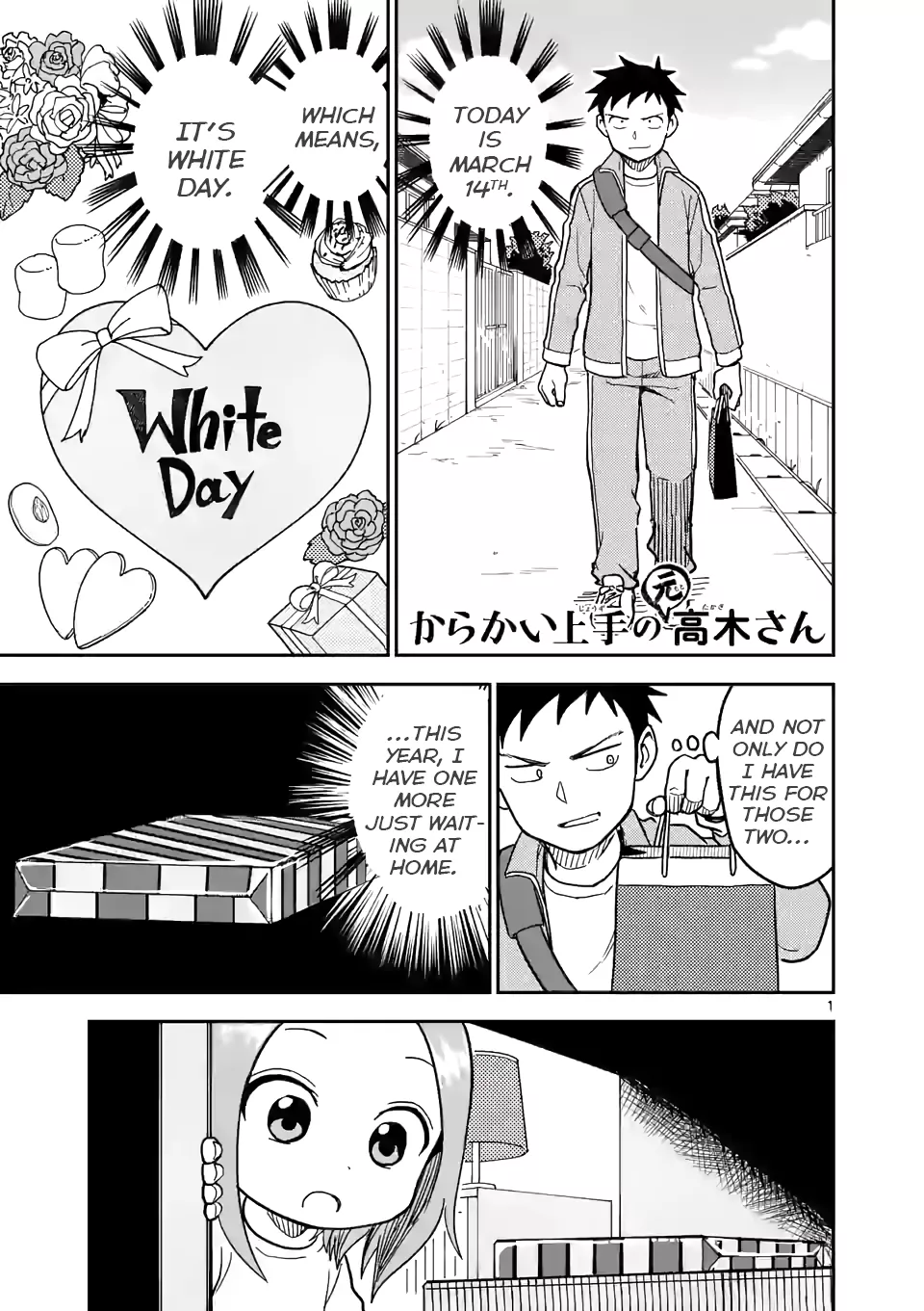 Read Karakai Jouzu no (Moto) Takagi-san Chapter 127 - In Return Online