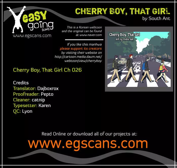 Read Cherry Boy, That Girl Chapter 26 Online