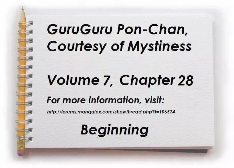 Read Guruguru Pon-chan Chapter 28 - Dumbstruck Mirai Online