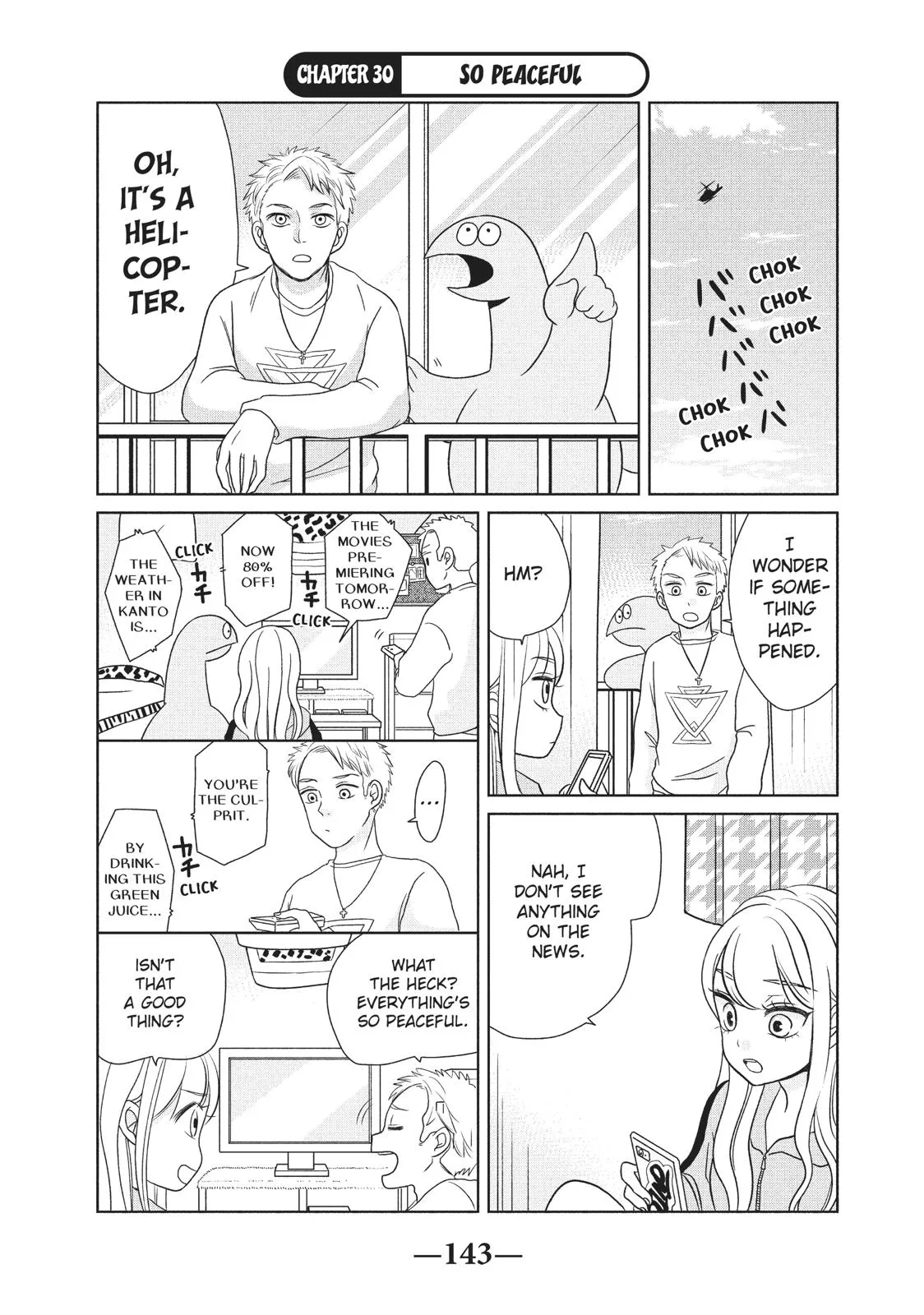 Read My Roomie Is a Dino Chapter 30 Online