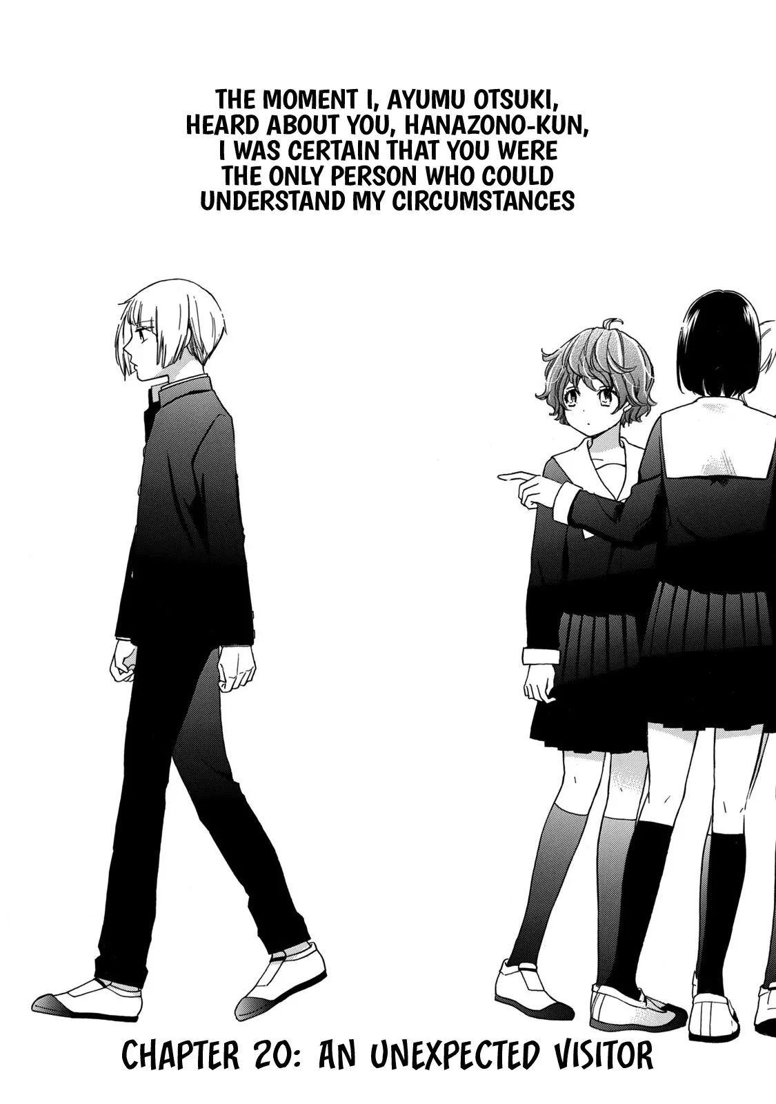 Read Hanazono-kun to Kazoe-san no Fukakai na Houkago Chapter 20 - An Unexpected Visitor Online