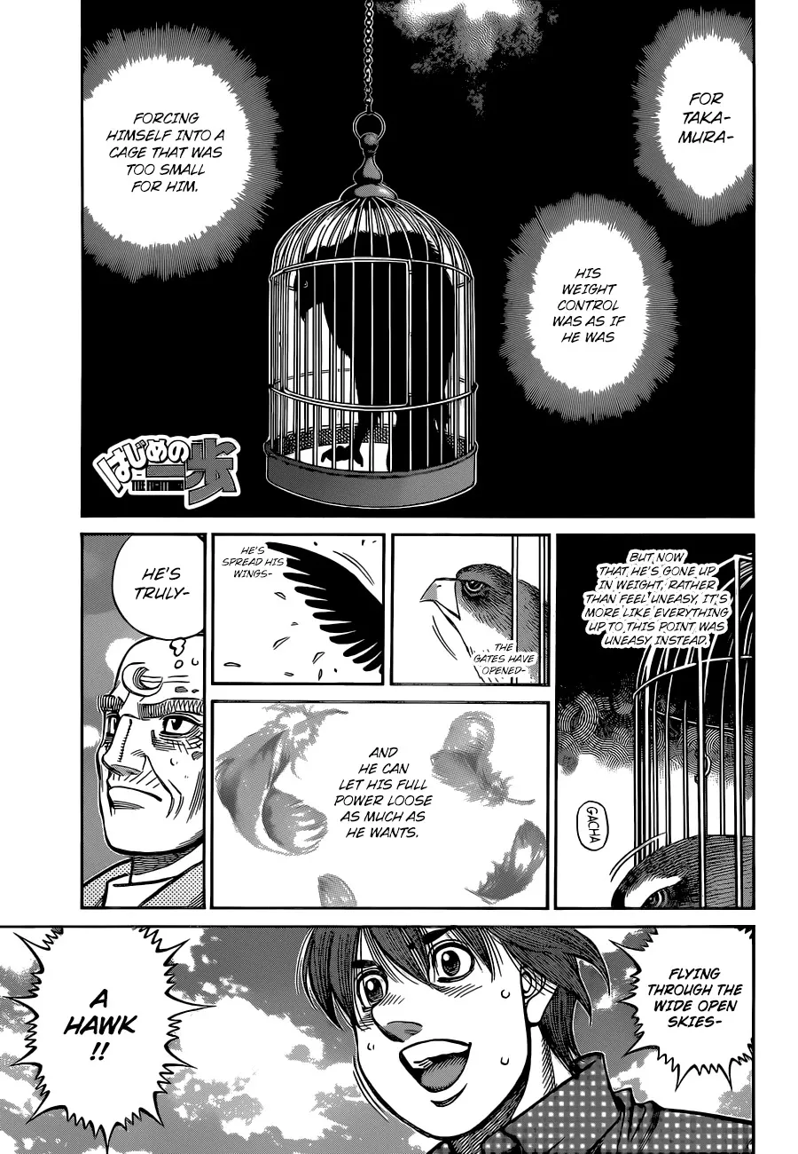 Read Hajime no Ippo Chapter 1340 - Round 1340: A Hawk Soaring Through The Skies Online