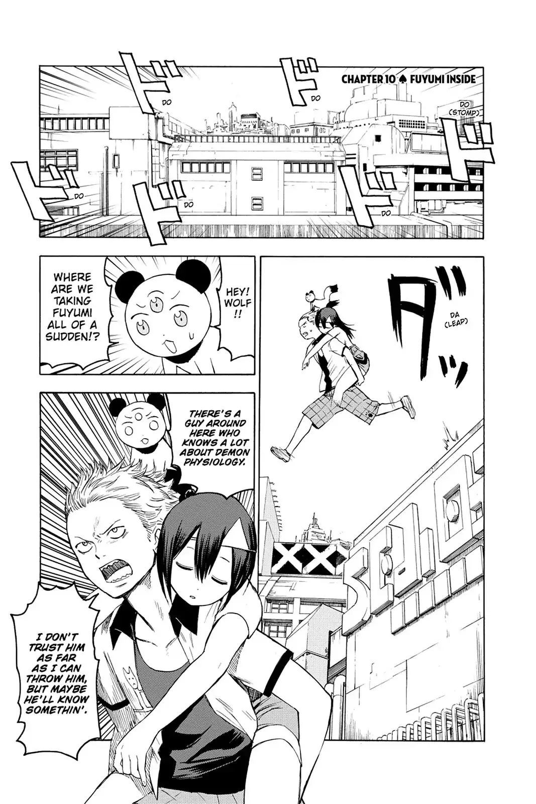 Read Blood Lad Chapter 10 - Fuyumi Inside Online