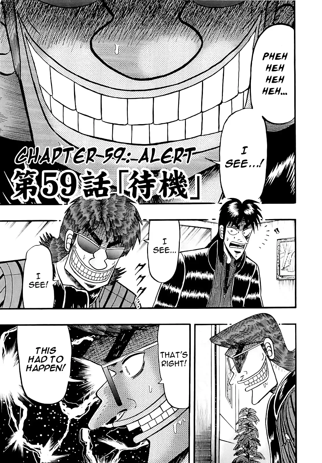 Read Gambling Outcast Kaiji: The Kazuya Arc – Kaiji Part 4 Chapter 59 - Alert Online
