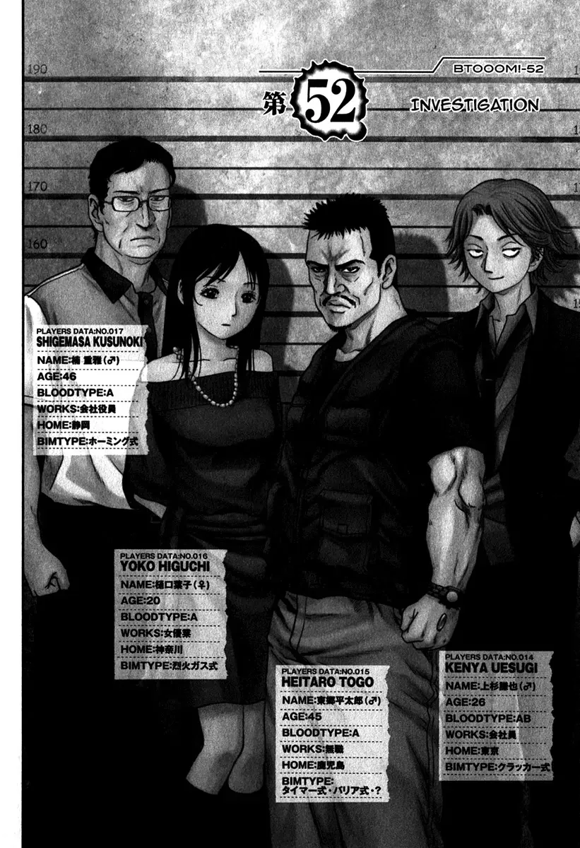 Read Btooom! Chapter 52 - Investigation Online